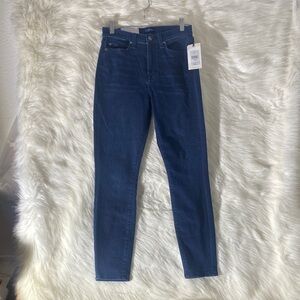 7 For All Mankind Dark Blue Skinny Jeans
